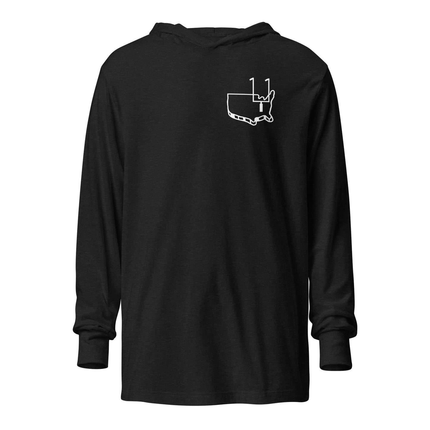 The "Caddie" Hollow Hooded Long-Sleeve