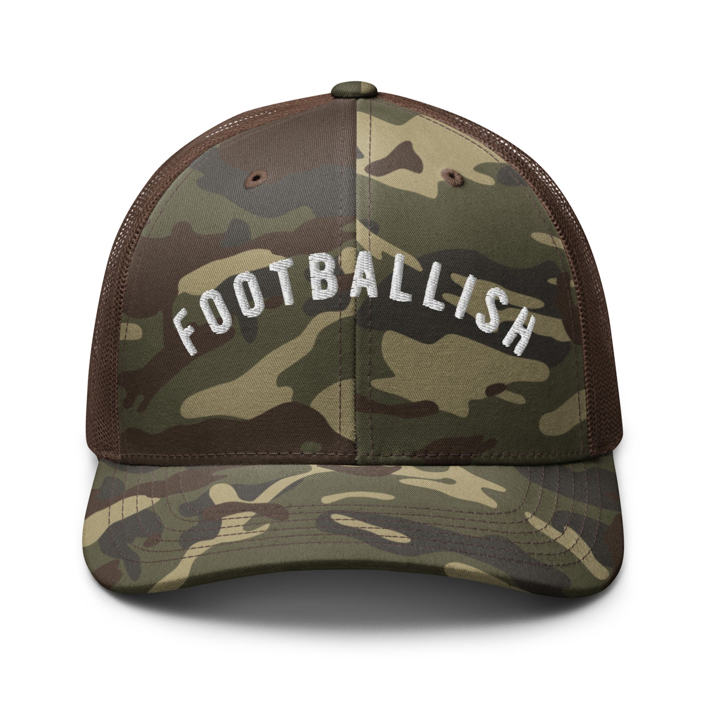 The "Parallel" Camo Trucker Hat