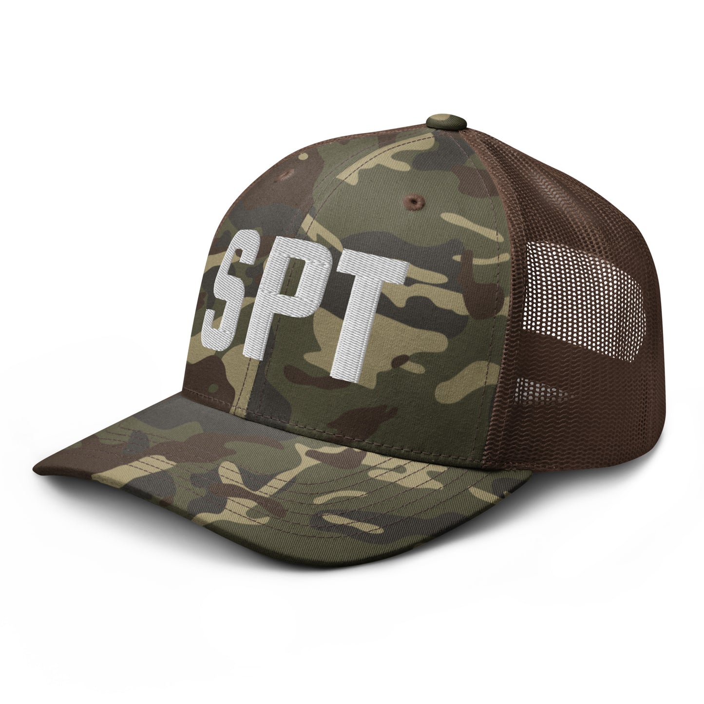 The "Refined" Camo Trucker Hat