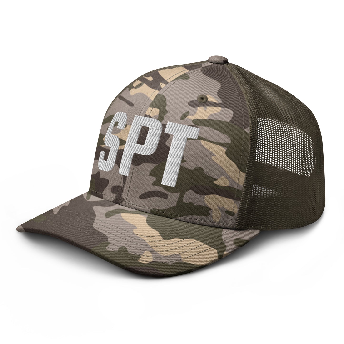 The "Refined" Camo Trucker Hat