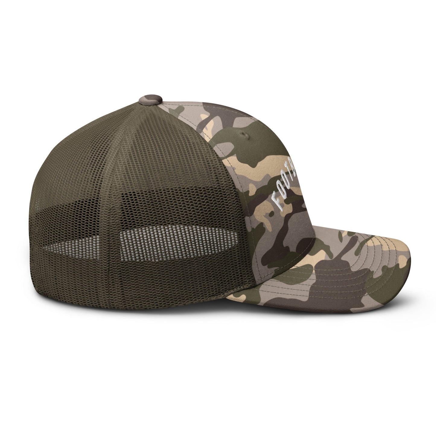 The "Parallel" Camo Trucker Hat