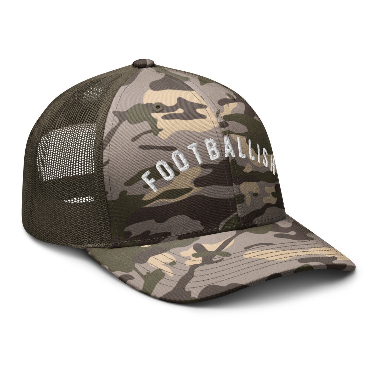 The "Parallel" Camo Trucker Hat