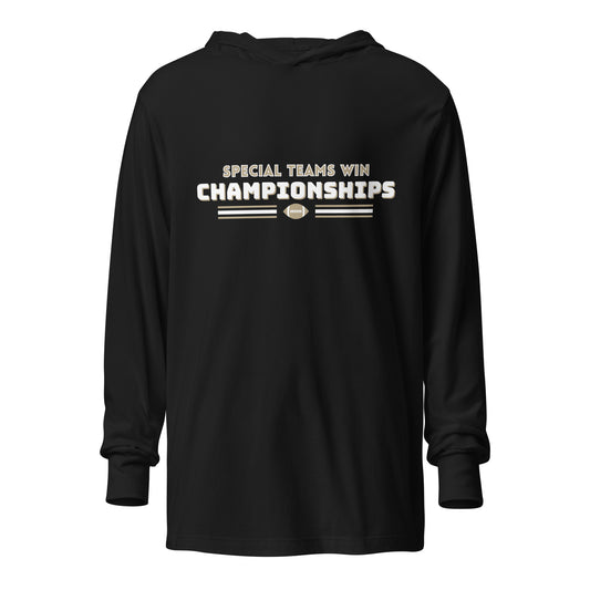 The "Championship" Hooded Long-Sleeve