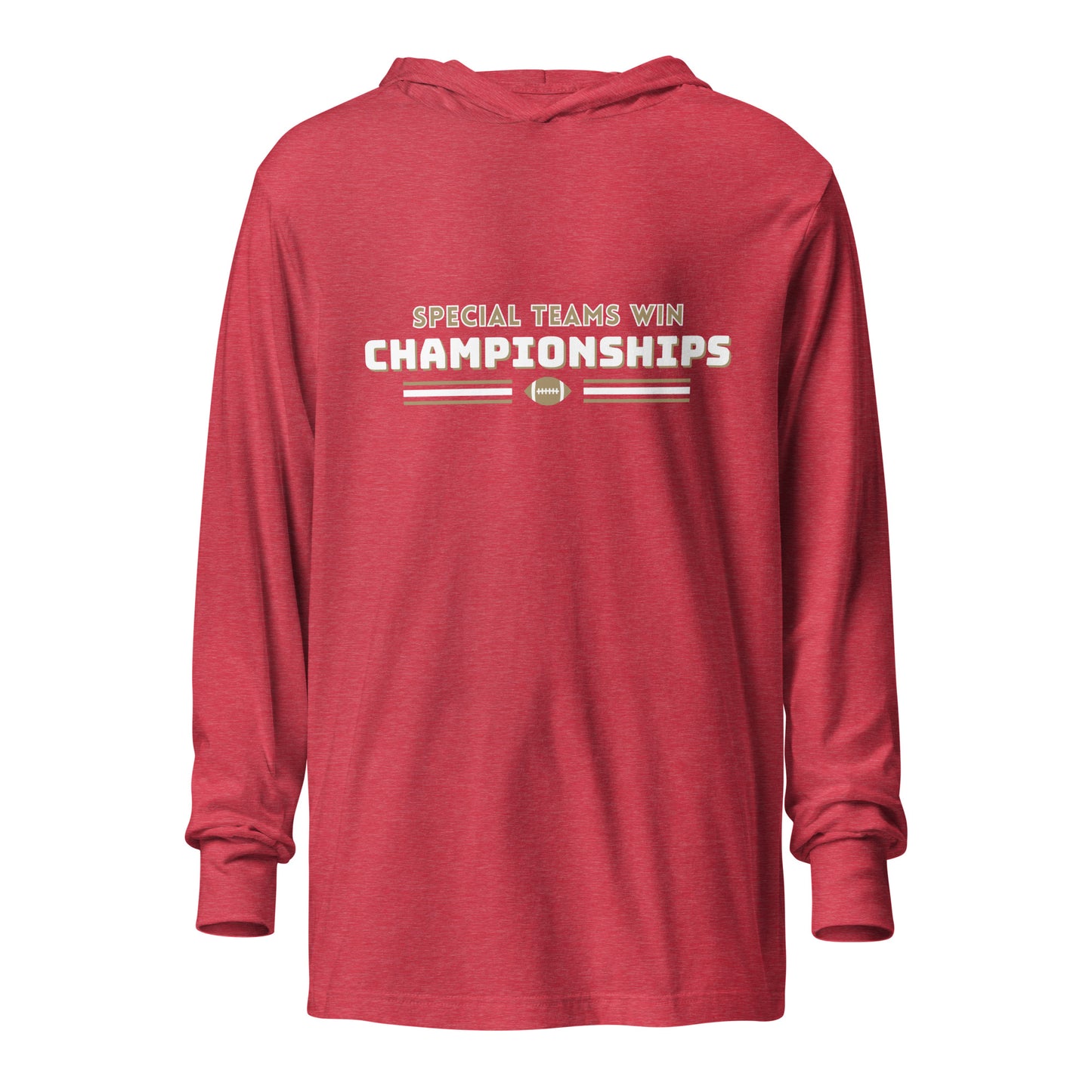 The "Championship" Hooded Long-Sleeve